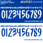 Al Hilal 2024-2025 Font – Dominant Blue Thunder Masterpiece