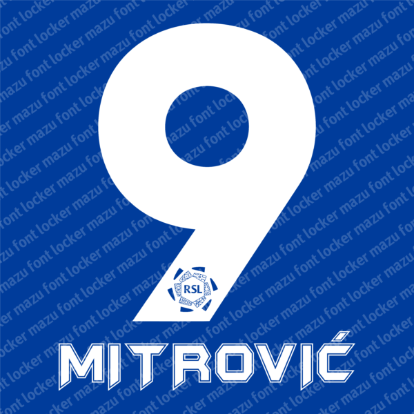 Al Hilal SPL 2024-2025 Font – Explosive Dominant Masterpiece