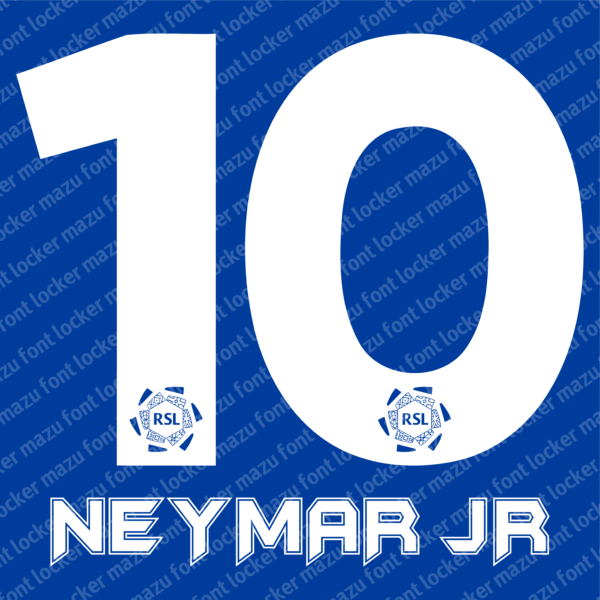 Al Hilal SPL 2024-2025 Font – Explosive Dominant Masterpiece