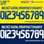Al-Nassr 2024-2025 Font Vector – Epic Yellow Knights Masterpiece
