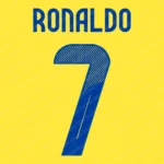 Al-Nassr 2024-2025 Font Vector – Epic Yellow Knights Masterpiece