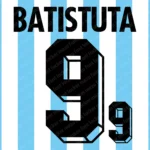Argentina World Cup 1998 Font Vector – Epic Explosive Albiceleste Masterpiece