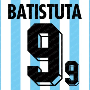 Argentina World Cup 1998 Font