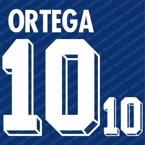 Argentina World Cup 1998 Font Vector – Epic Explosive Albiceleste Masterpiece