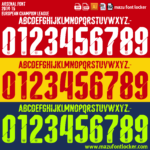 Arsenal 2014-2015 Font Vector (AI, EPS, SVG, TTF) – #1 Authentic Style