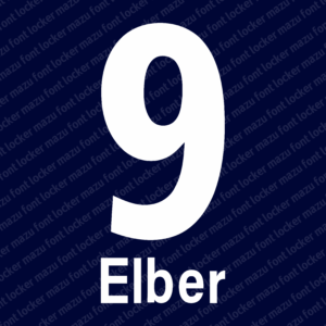 Bayern Munich 1997-1999 Font