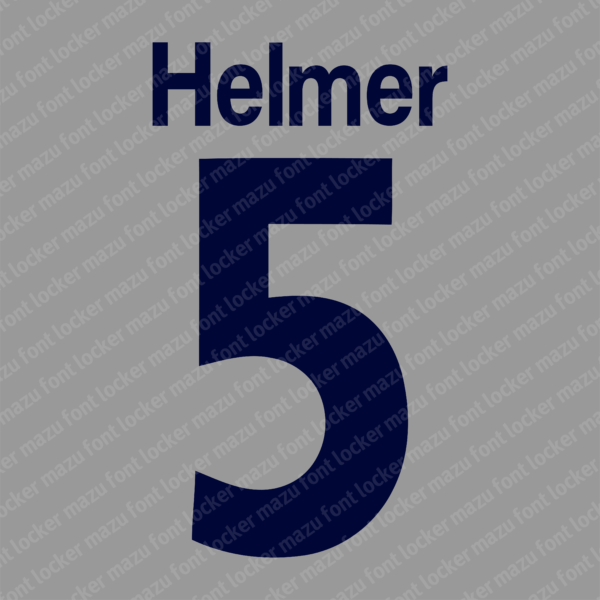 Bayern Munich 1997-1999 Font Vector – Epic Bavarian Legend
