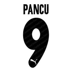 Besiktas 2002-2003 Font
