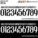 Besiktas 2025-2026 Font Vector – Bold Besiktas Turkish Masterpiece