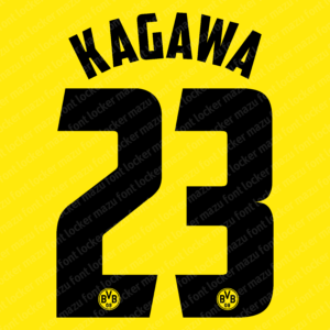 Borussia Dortmund 2011-2012 Font
