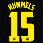 Borussia Dortmund 2011-2012 Font – Legendary Yellow Wall Masterpiece