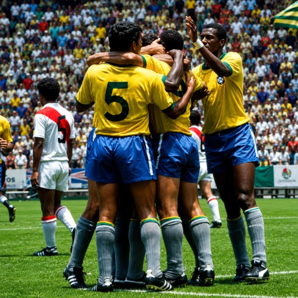 Brazil World Cup 1970 Font Vector – Legendary Golden Samba Masterpiece