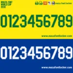 Brazil World Cup 1990 Font Vector – Stunning Legendary Retro Masterpiece