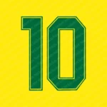 Brazil World Cup 1990 Font Vector – Stunning Legendary Retro Masterpiece