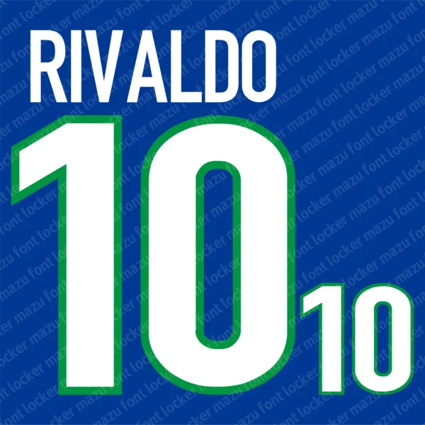 Brazil World Cup 1998 Font Vector – Ultimate Explosive Yellow-Green Powerhouse