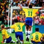 Brazil World Cup 1998 Font Vector – Ultimate Explosive Yellow-Green Powerhouse