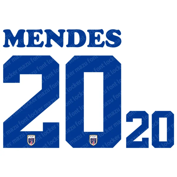Cape Verde World Cup 2026 Font Vector – Heroic Blue Sharks Masterpiece