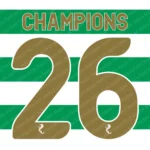 Celtic 2026-2027 Font Vector – Stunning Legendary Hoops Masterpiece
