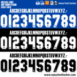 Chelsea 2010-2012 Font Vector – Triumphant Champions Masterpiece