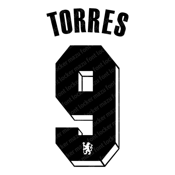 Chelsea 2010-2012 Font Vector – Triumphant Champions Masterpiece