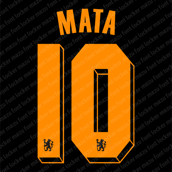 Chelsea 2010-2012 Font Vector – Triumphant Champions Masterpiece