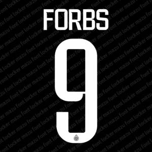 Club Brugge 2026-2027 Font