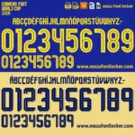Curacao World Cup 2026 Font Vector – Epic La Fam Masterpiece