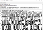 England Euro 1996 Font Vector – Legendary Three Lions Masterpiece