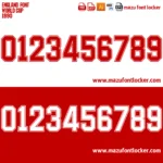 England World Cup 1990 Font Vector – Amazing Epic Three Lions Classic