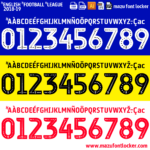 English Football League 2018-2019 Font – Epic Legendary Championship Masterpiece