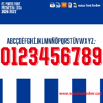 FC Porto 2026-2027 Font Vector – Epic Dragões Dominance Masterpiece