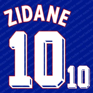 France World Cup 1998 Font