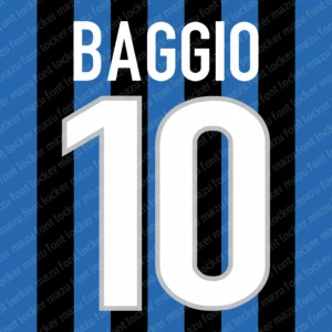 Inter Milan 1998-2000 Font