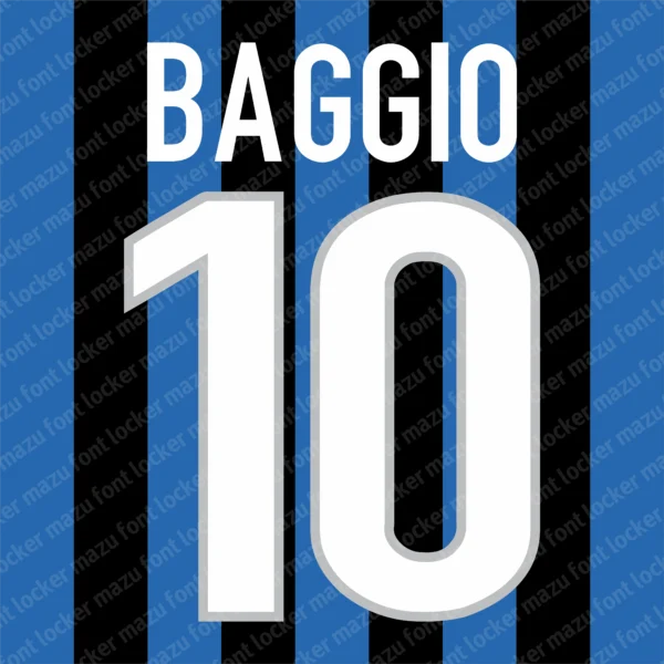 Inter Milan 1998-2000 Font Vector – Incredible Nostalgic Nerazzurri Legend