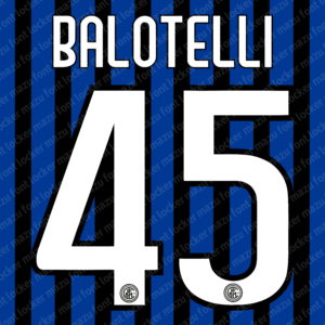 Inter Milan 2009-2011 Font