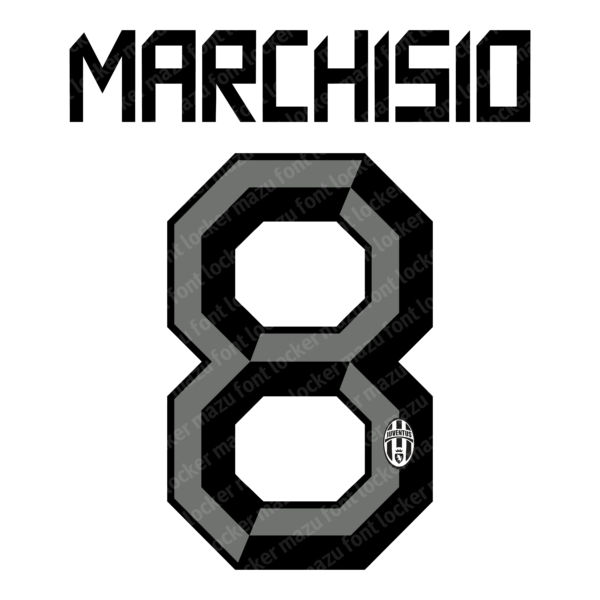 Juventus 2010-2012 Font – Legendary Bianconeri Masterpiece