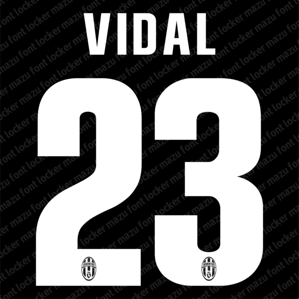 Juventus 2012-2014 Font – Unstoppable Legendary Bianconeri Champion