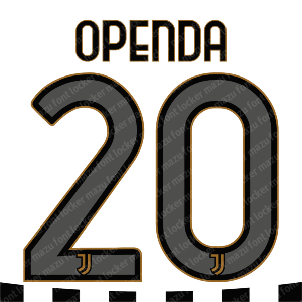 Juventus 2026-2027 Font Vector – Stunning Juventus Heritage Masterpiece