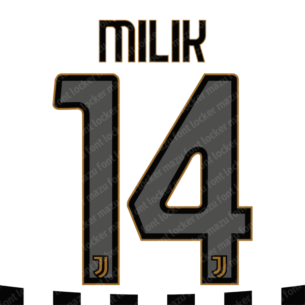 Juventus 2026-2027 Font Vector – Stunning Juventus Heritage Masterpiece