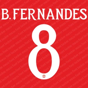 Manchester United 2026-2027 Font