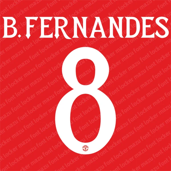 Manchester United 2026-2027 Font – Epic Red Devils Masterpiece