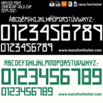 Mexico 2019 Font Vector – Legendary El Tri Masterpiece