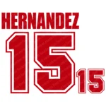 Mexico World Cup 1998 Font Vector – Epic Green & Red Mexican Masterpiece