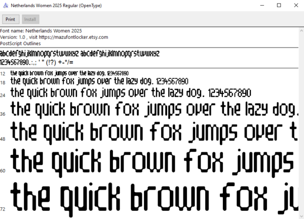 Netherlands Womens Euro 2025 Font Vector – Epic Oranje Lionesses Masterpiece