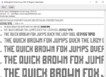 Nottingham Forest 2024-2025 Font Vector (AI, EPS, SVG, TTF) – Vibrant Tricky Trees Kit