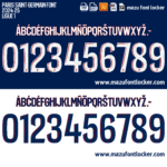 PSG 2024-2025 Font Vector – Epic Parisian Masterpiece