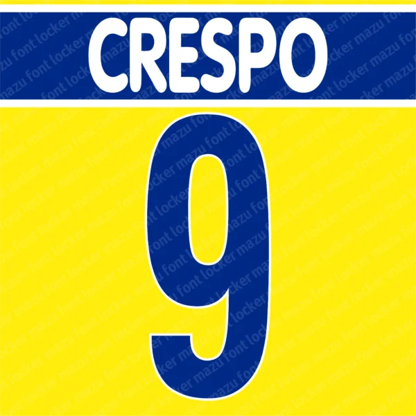 Parma 1998-1999 Font Vector – Magnificent Crociati Legend