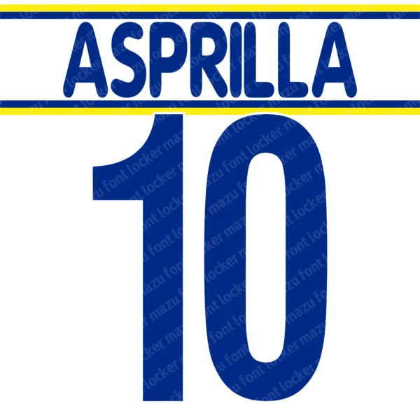 Parma 1998-1999 Font Vector – Magnificent Crociati Legend