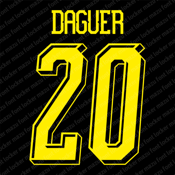 Penarol 2026-2027 Font Vector – Epic Aurinegro Masterpiece