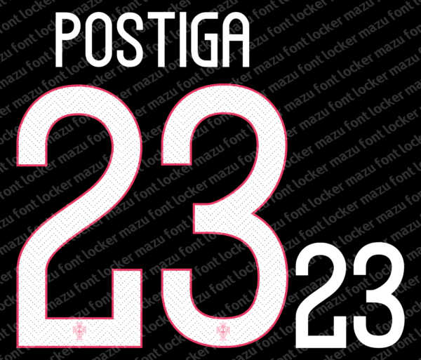 Portugal World Cup 2014 Font Vector – Epic Ronaldo Legacy Masterpiece